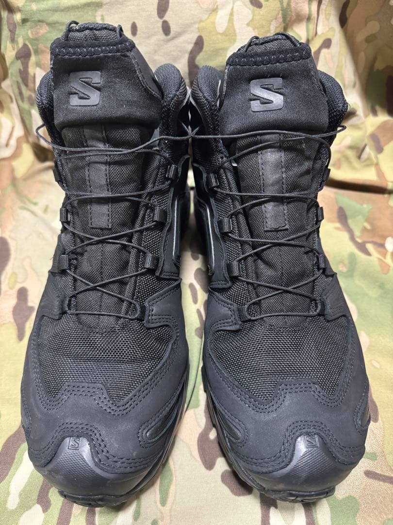 サロモンXA FORCES MID WIDE ゴアテックス ENブラック27陸自