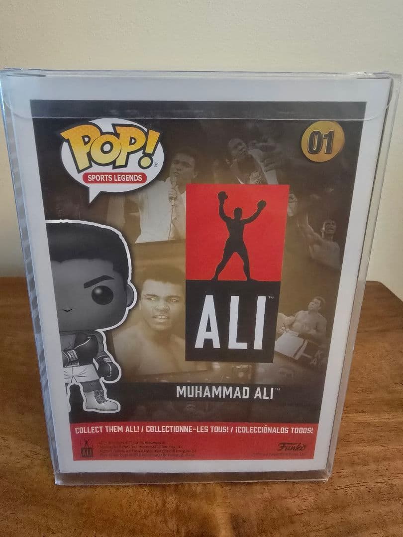 限定品　モハメド・アリ フィギュア funko pop!　ファンコ