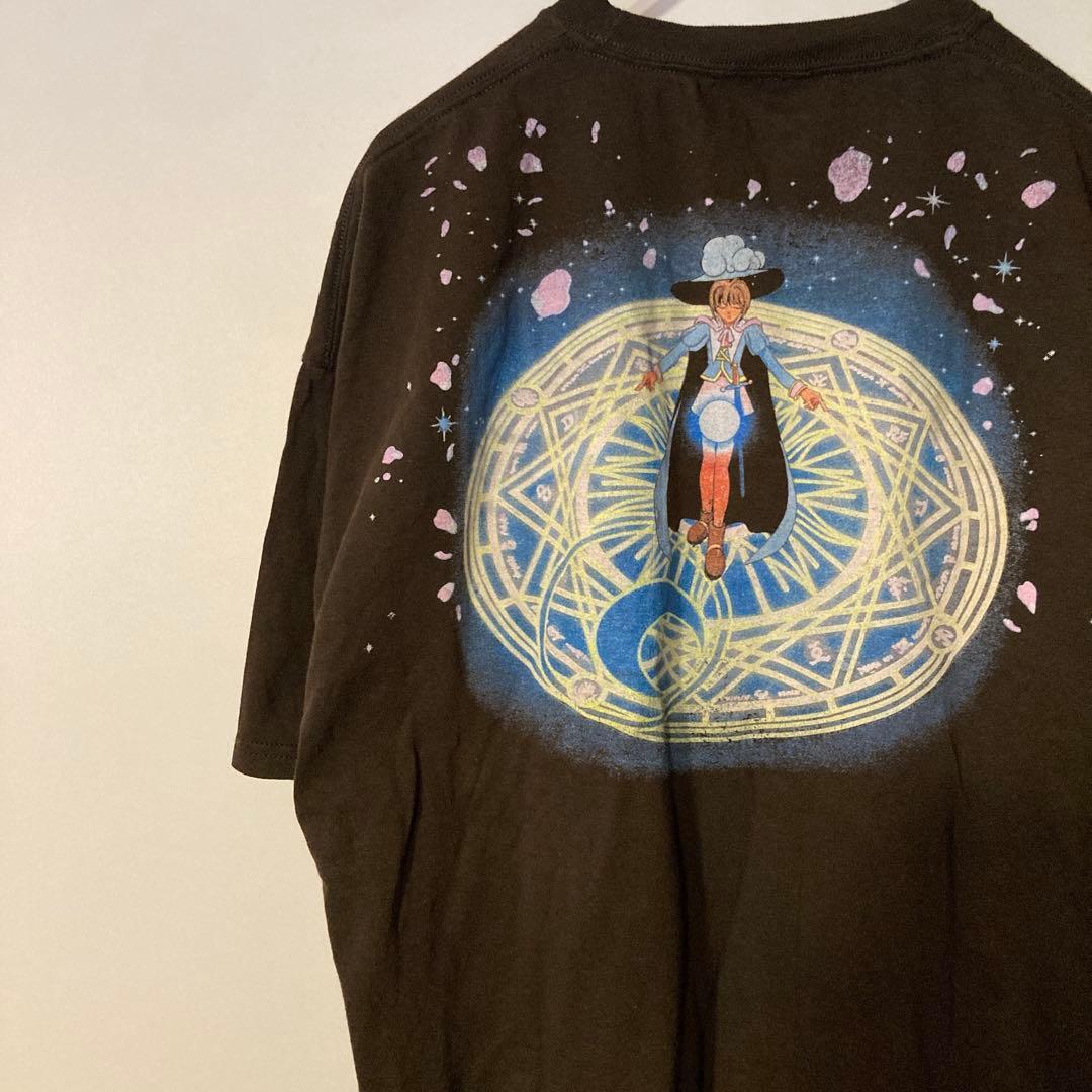 カードキャプターさくらTシャツ古着y2kアニメ漫画CLAMPセーラームーンXL