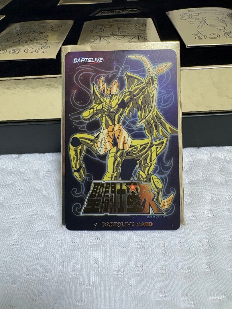【新品未使用品】ダーツライブカード聖闘士星矢　香港限定(値下げしました！)