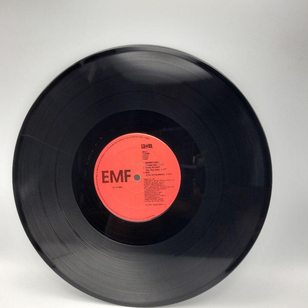 EMF/Unbelievableレコード12\"90年