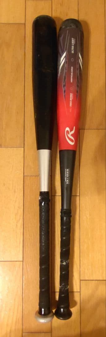 少年軟式ローリングスHYPERMACH 4ORCE MASTER74cm他計2本