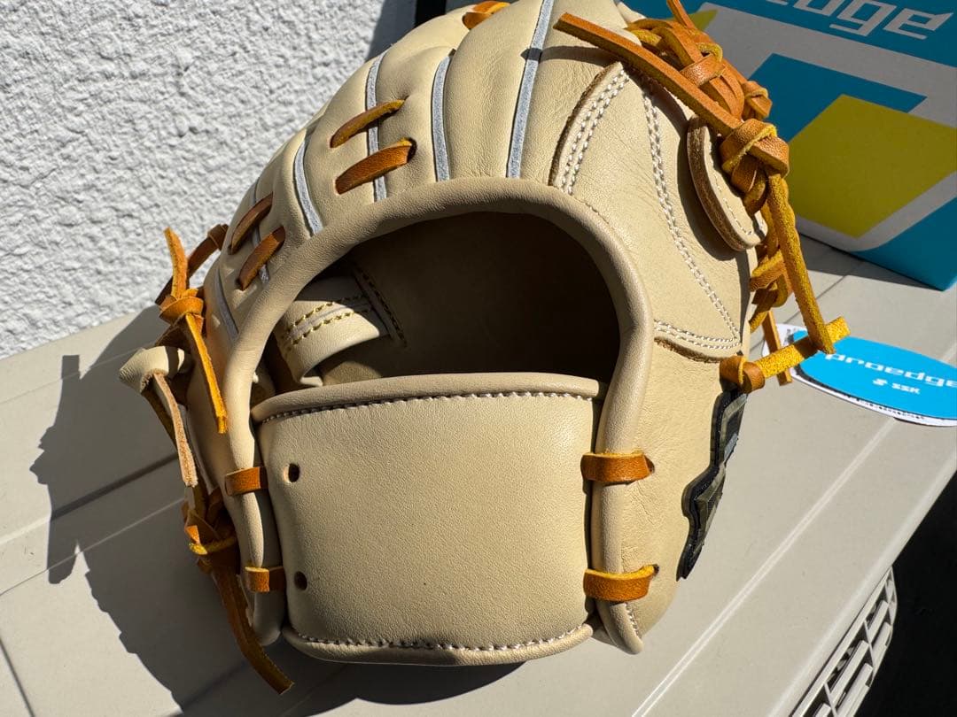 【キャメル】SSK 一般軟式外野手用グラブ