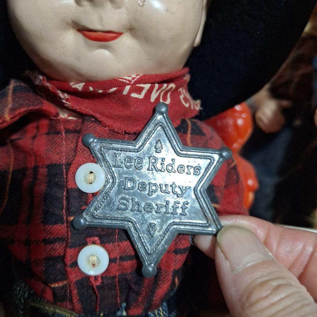 50's Lee Riders リー ヴィンテージ バッチ 金属製 バディーリー