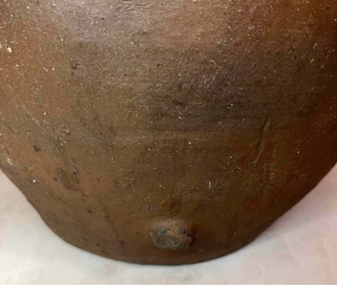 希少　種子島　よきの焼　壺　江戸時代　花瓶　置物　骨董品　古美術品　能野焼