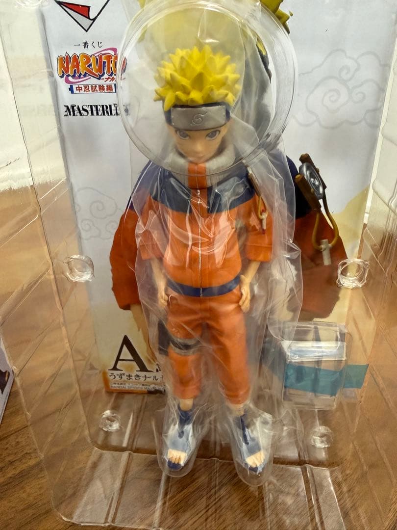 NARUTO ナルト　中忍試験編　一番くじMASTERLISE ナルト　サスケ