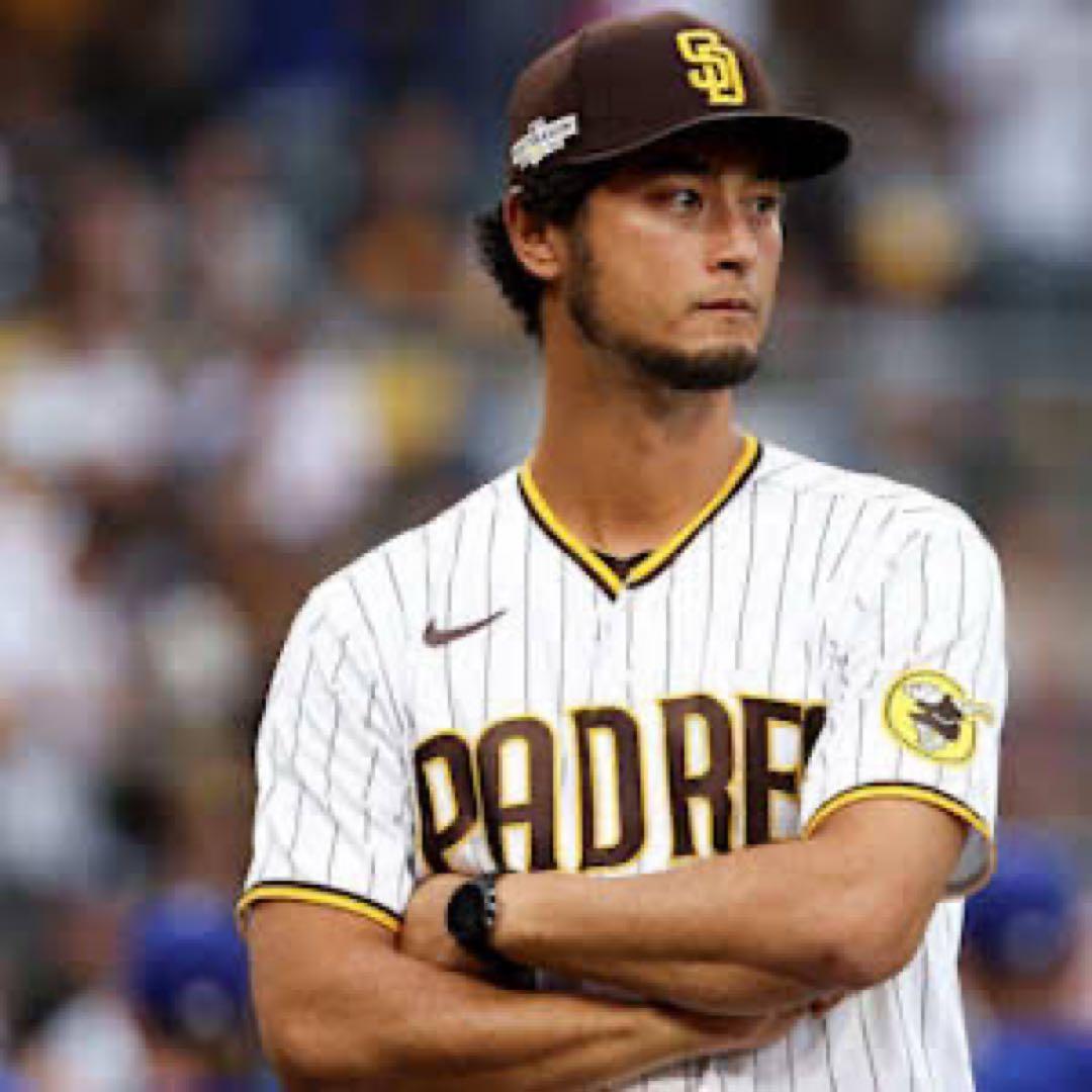 【正規品】ダルビッシュ MLB 公式リミテッドプレイヤージャージ M
