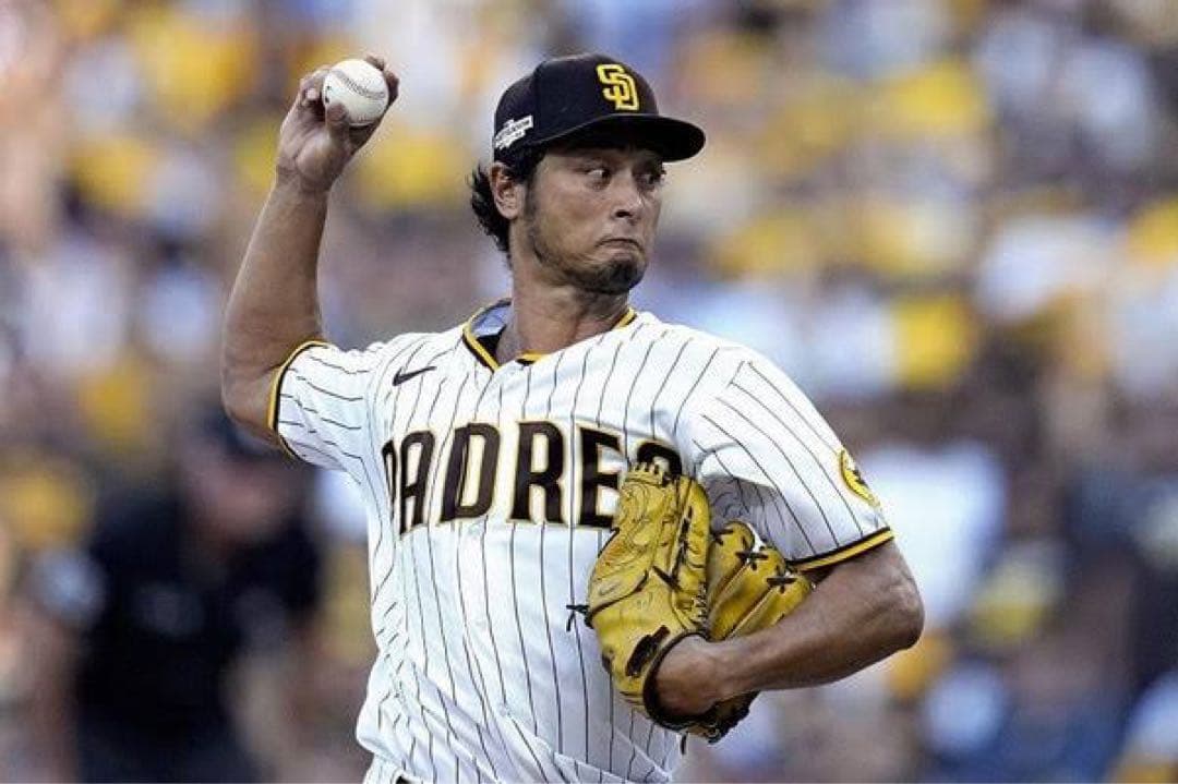 【正規品】ダルビッシュ MLB 公式リミテッドプレイヤージャージ M