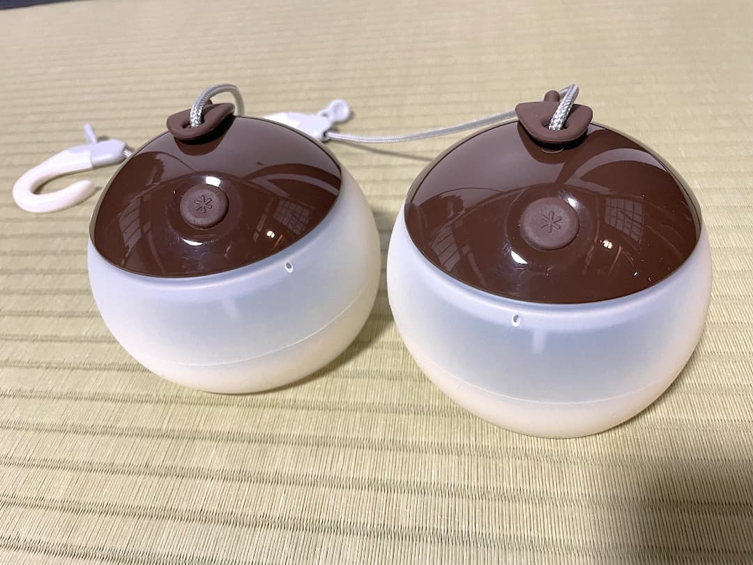 スノーピーク　ほおずき　つち　２個セット　充電池オマケ