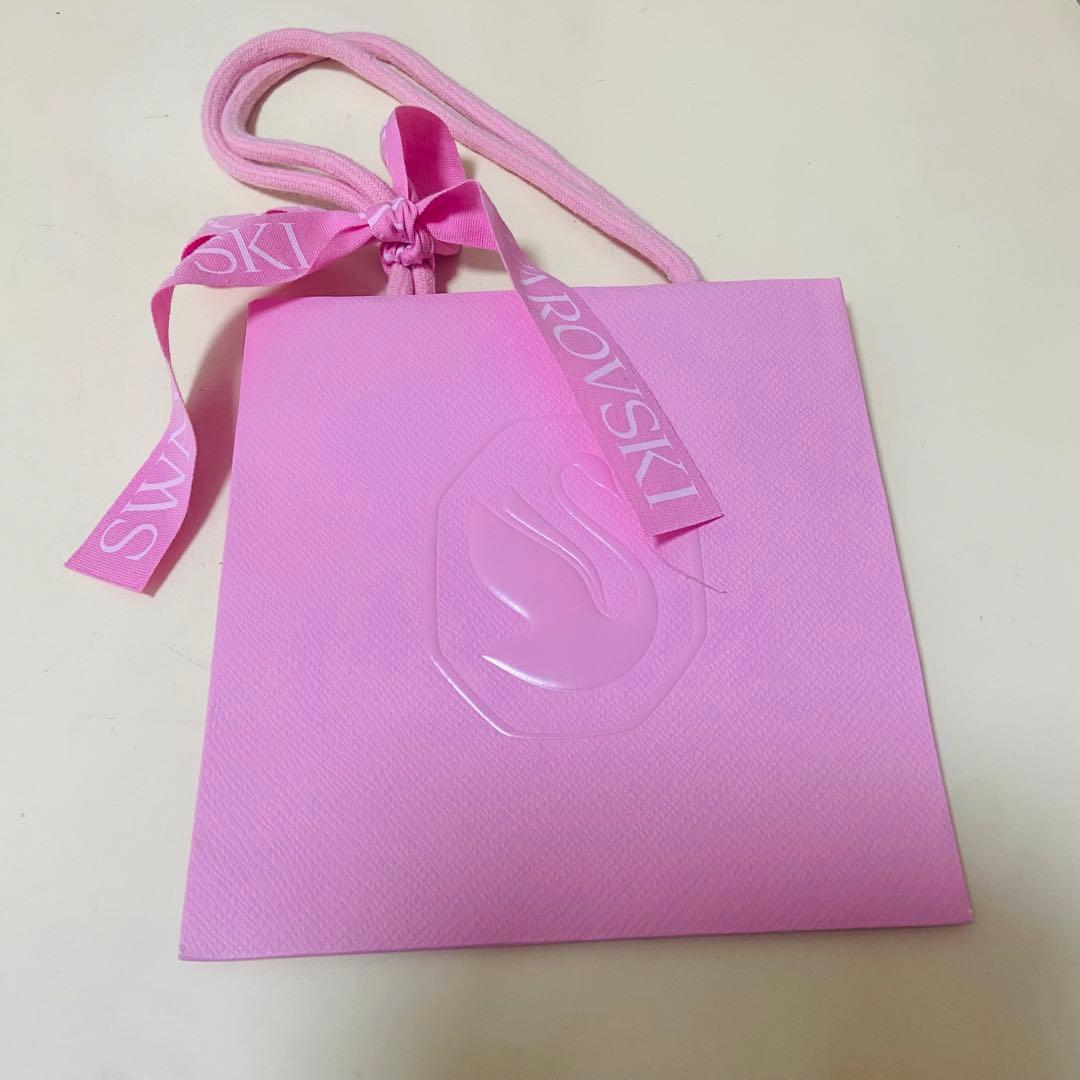 新品　Swarovski ストーン付きボールペン 本体　ショッパー付き
