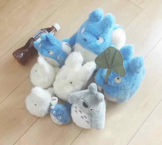 ★美品自宅保管品★大人気のぬいぐる★となりのトトロ・葉っぱ持ちは電動で動きます★