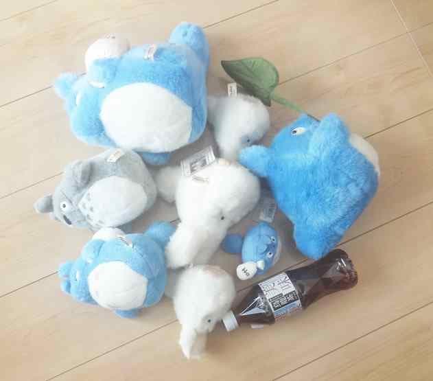 ★美品自宅保管品★大人気のぬいぐる★となりのトトロ・葉っぱ持ちは電動で動きます★