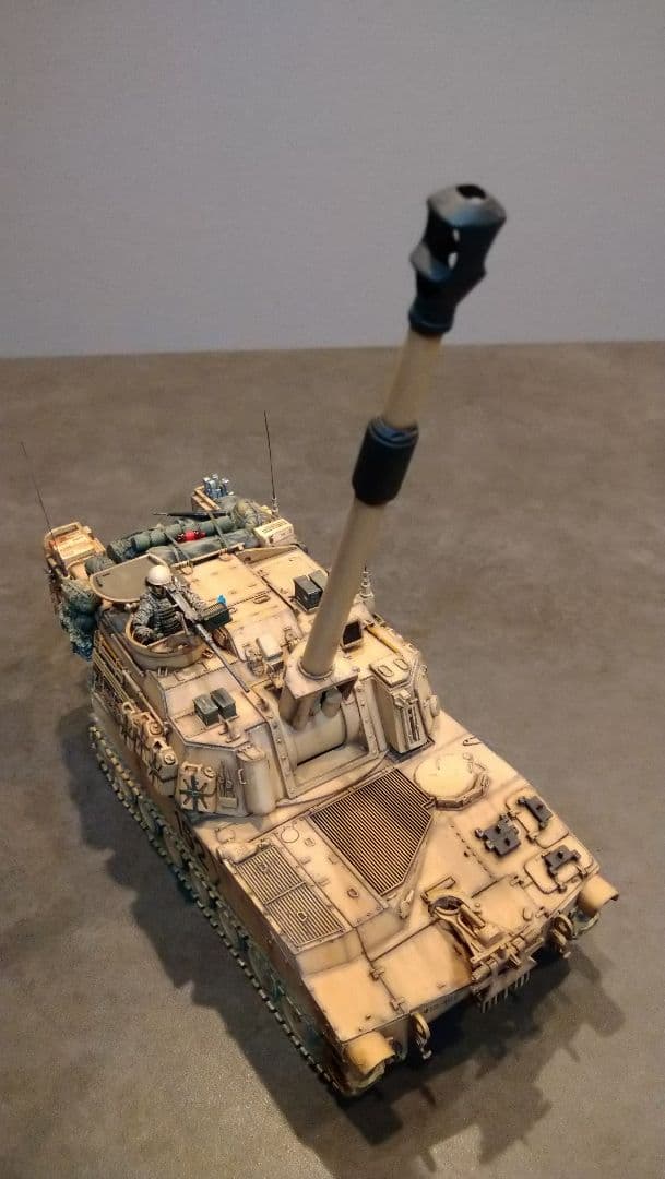米陸軍M109A6　パラディン自走砲　イラク戦争