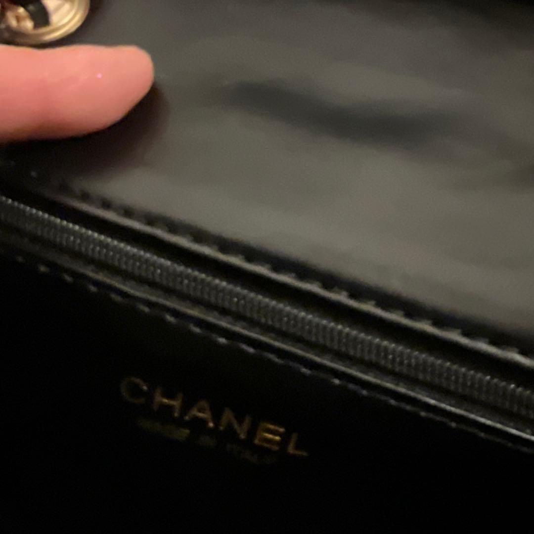 CHANEL ブラック キルティングバッグ　VIPノベルティ
