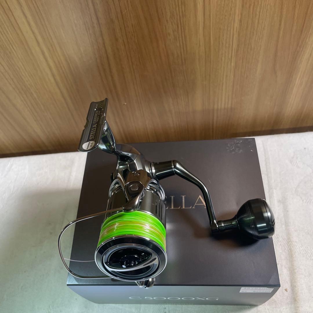 極美品 SHIMANO 22 STELLA C5000XG新品PEライン付シマノ