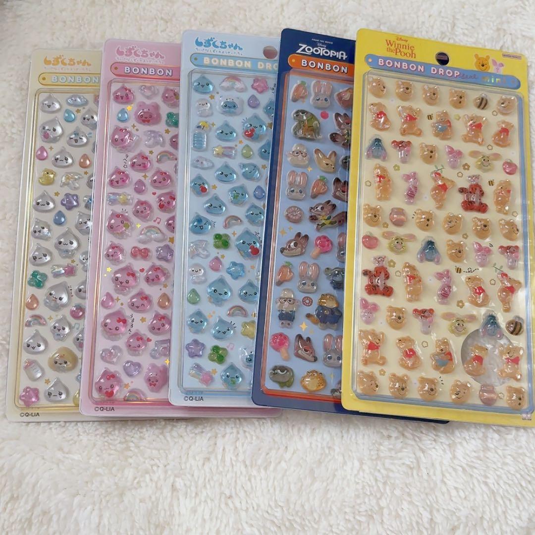 【まとめ売り】ボンボンドロップシール 正規品 30枚 セット コットンパフィなど