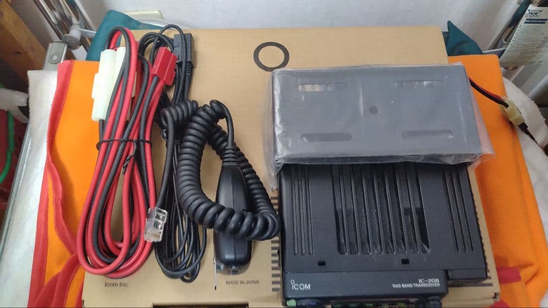 ICOM IC-208 20w ディユアルバンドモービル 無線機