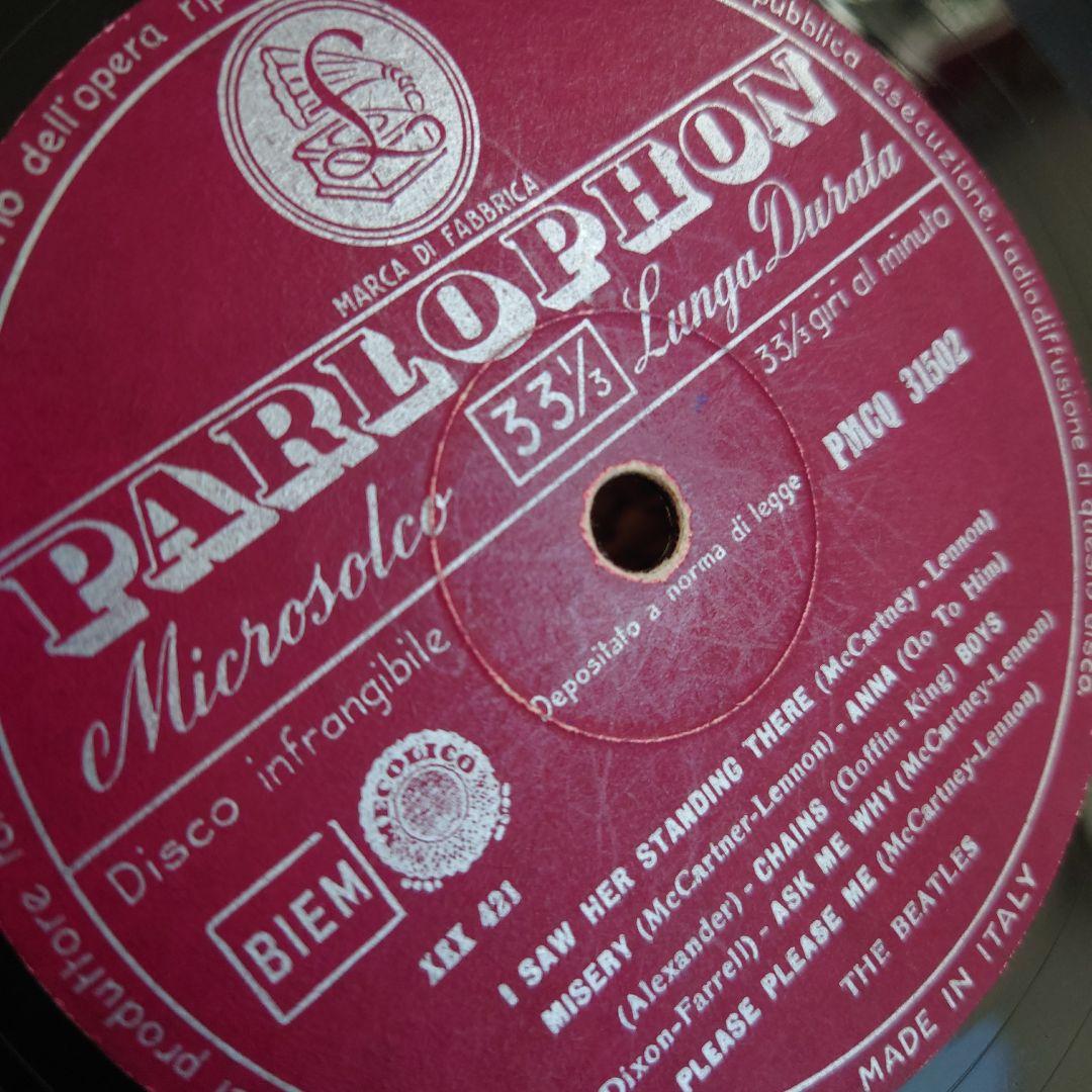 イタリア初回盤TheBeatles PleasePleaseMe