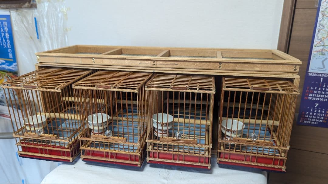 鳥籠四個&四羽桶