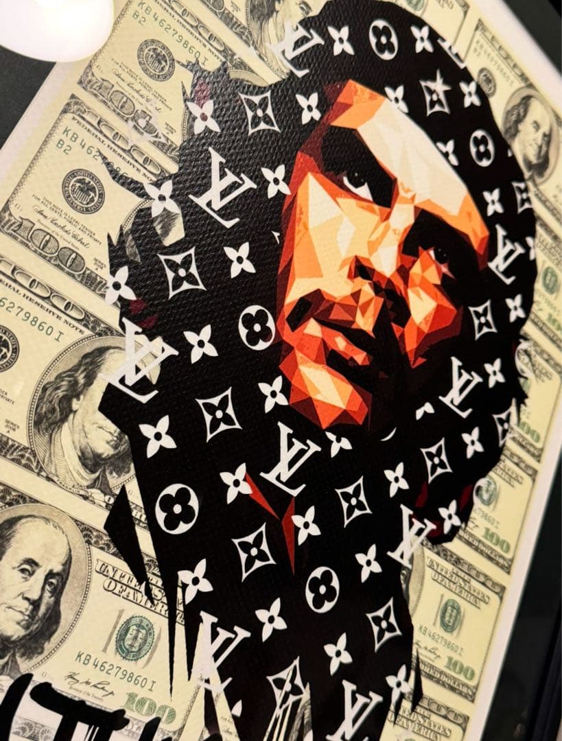 世界限定100枚 DEATH NYC チェゲバラ アートポスター　額縁入り