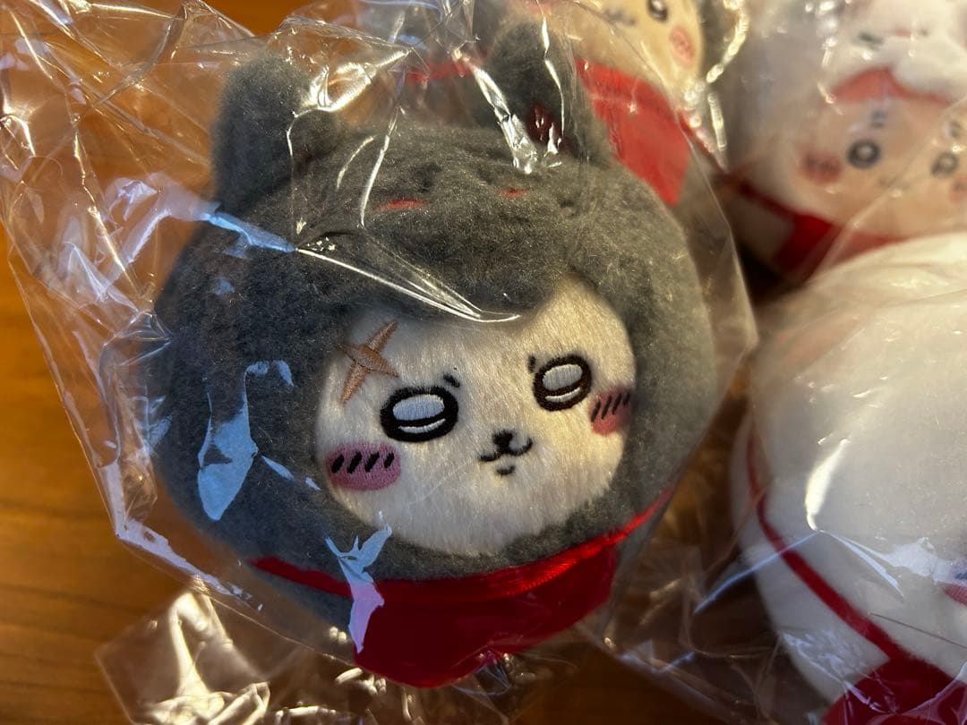 ちいかわ　もぐもぐ本舗　伏見稲荷　だるま　マスコット　ぬいぐるみ　4点セット