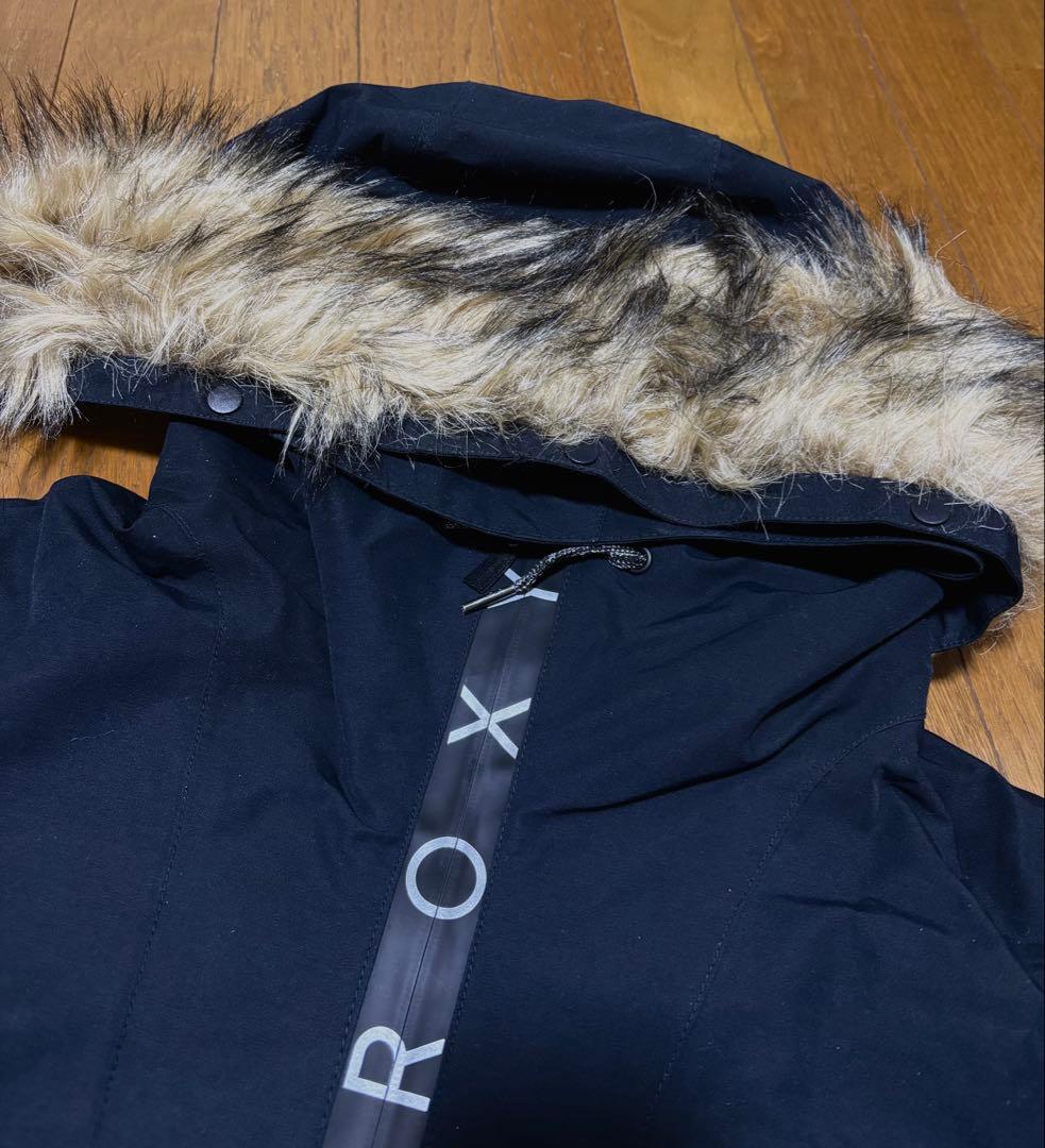 ROXY ブラック ウィンタースポーツウェアトップス