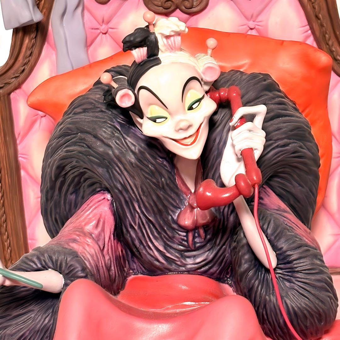 激レア　WDCC ディズニー　101匹わんちゃん　クルエラ　ヴィランズ　オブジェ