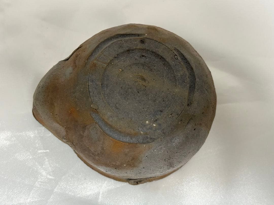 ⑳備前焼 宝瓶 登り窯 松 まつ マツ 手びねり 急須