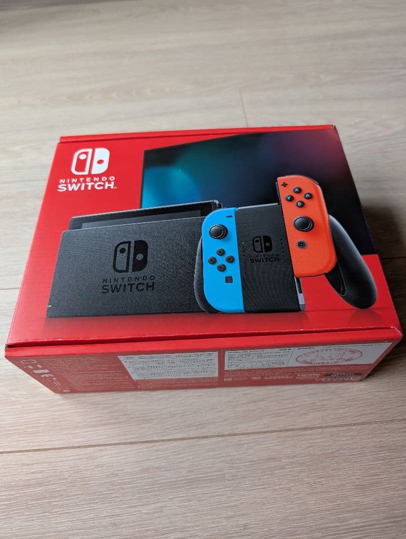 Nintendo Switch 本体未使用未開封 青/オレンジ Joy-Con