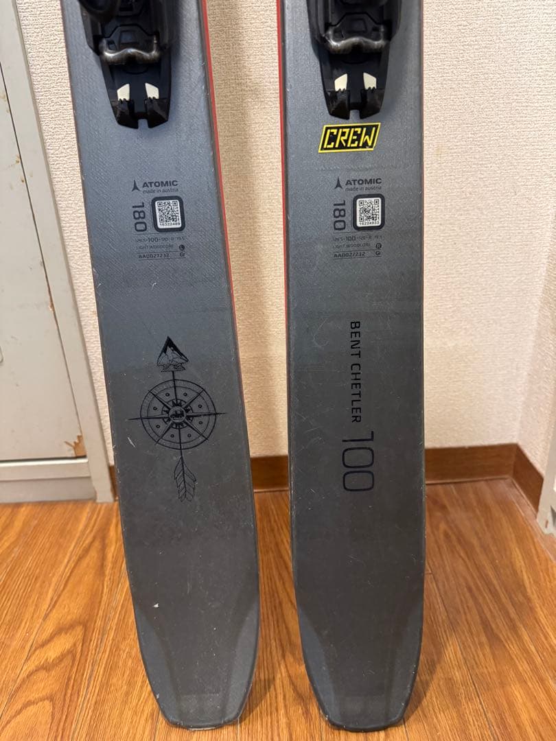 ATOMIC BENTCHETLER 100 180cm ツアービンディング付き