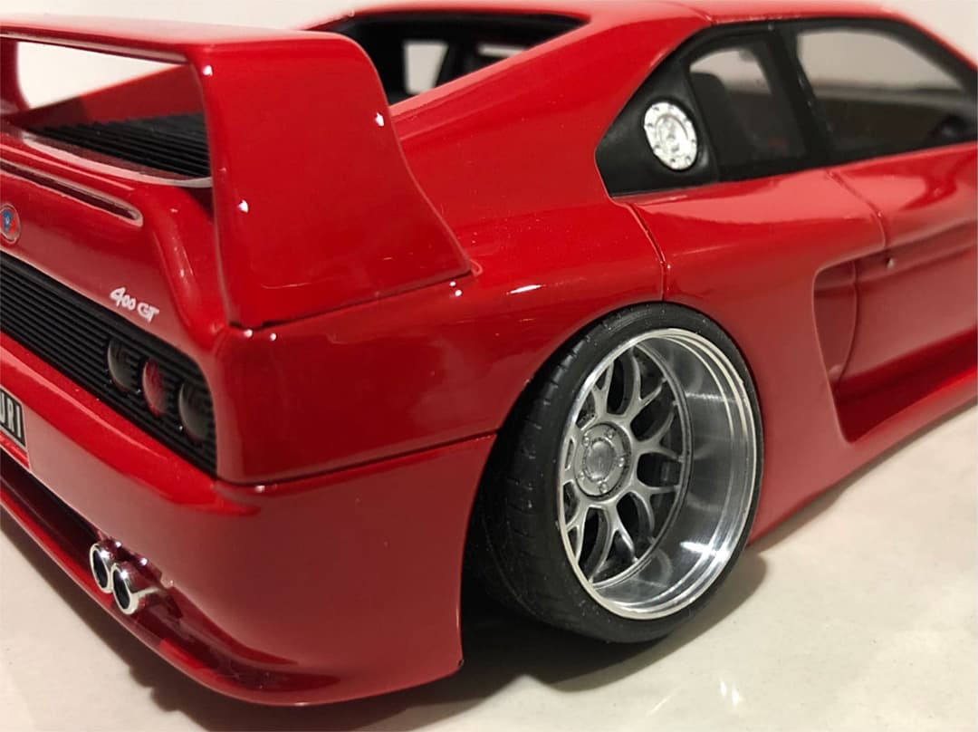 【超レア！】1/18 ヴェンチュリー 400GT フェーズ２BBS深リムカスタム