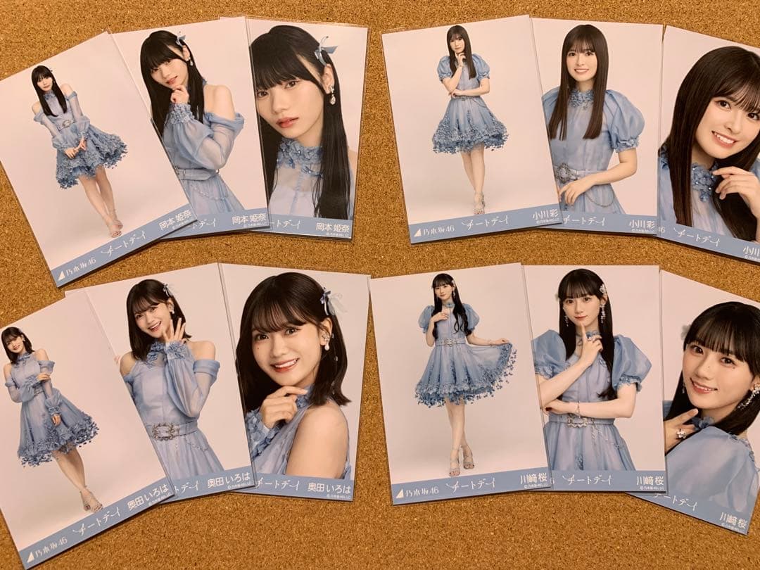 乃木坂46 ✨ チートデイ 生写真 32人 × 3種 全96種 フルコンプ