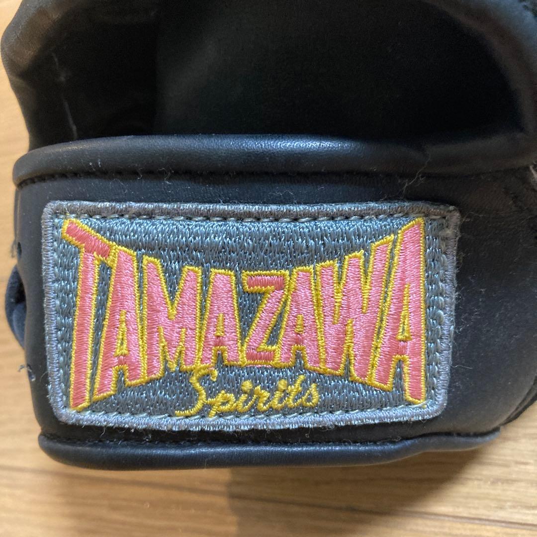玉澤　TAMAZAWA 軟式グローブ　内野手用　ブラック