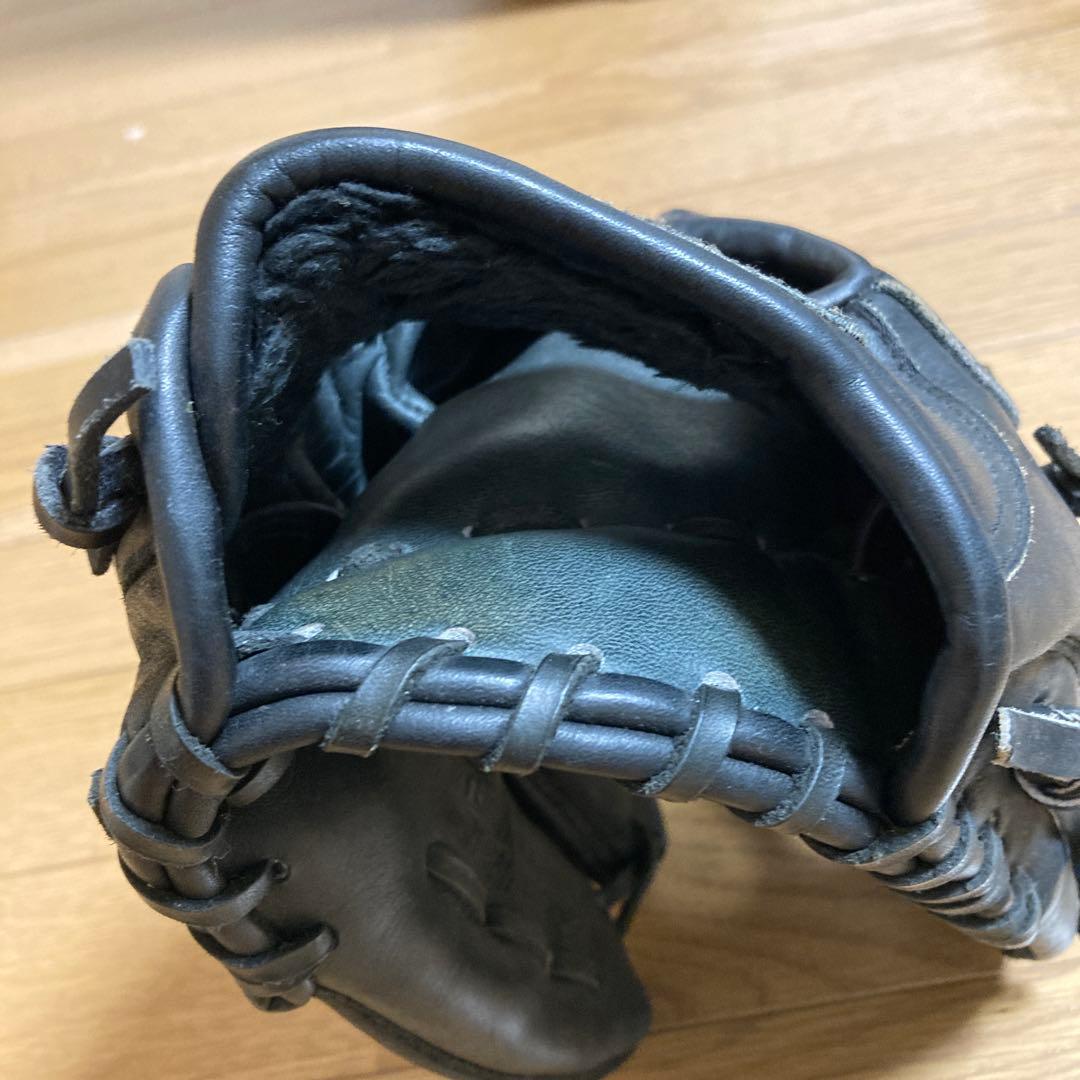 玉澤　TAMAZAWA 軟式グローブ　内野手用　ブラック