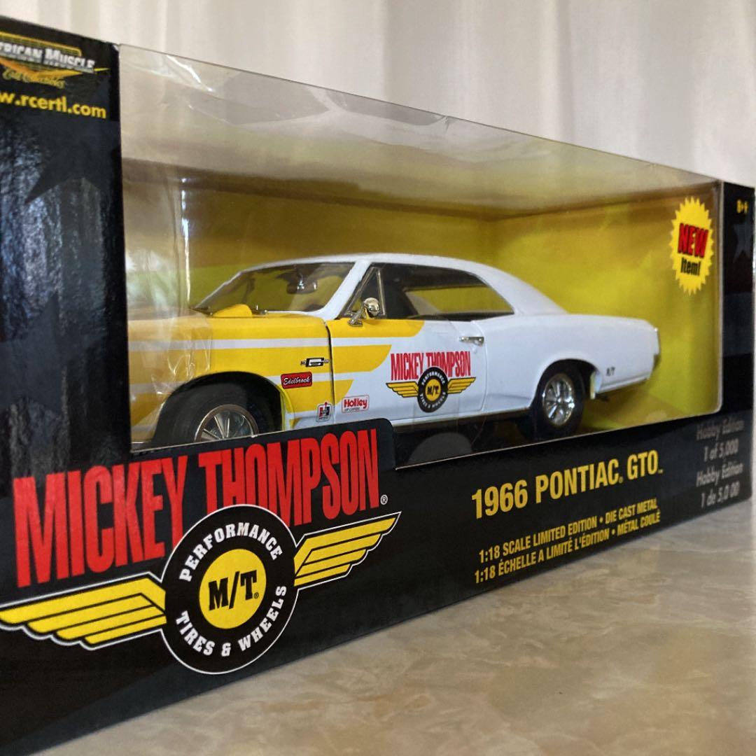 ダイキャスト　1/18 1966 M/T PONTIAC GTO 未開封　レア