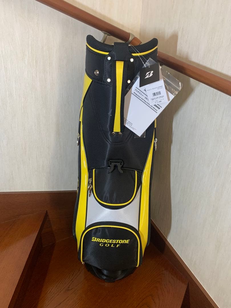 【新品未使用】　BRIDGESTONE ゴルフキャディバッグ CBG21Y BY