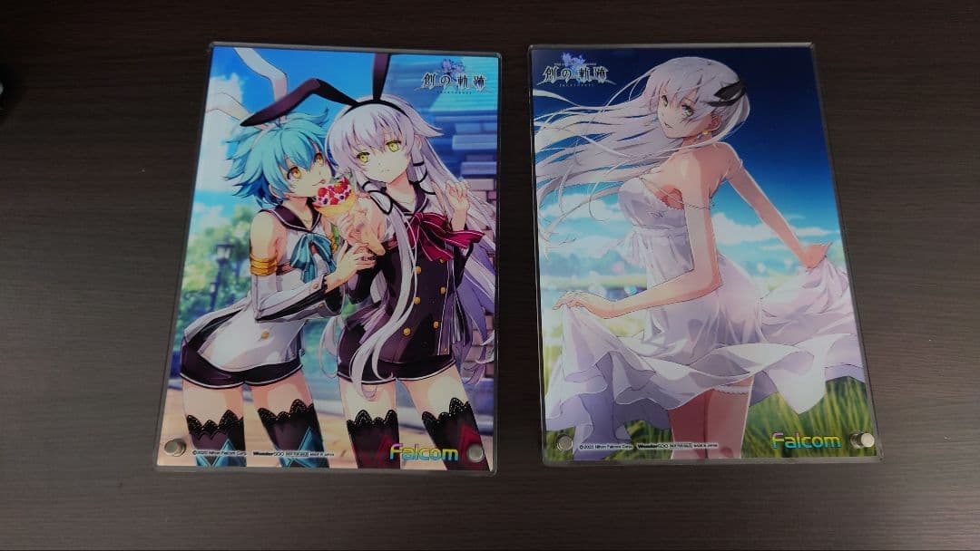 閃の軌跡　創の軌跡　イース8　色紙　クリアファイル　アクリルスタンド　抽選会