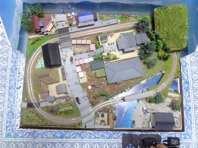 鉄道模型少年時代レイアウト・ジオラマ完成品 ケース・パワーパック付 Nゲージ