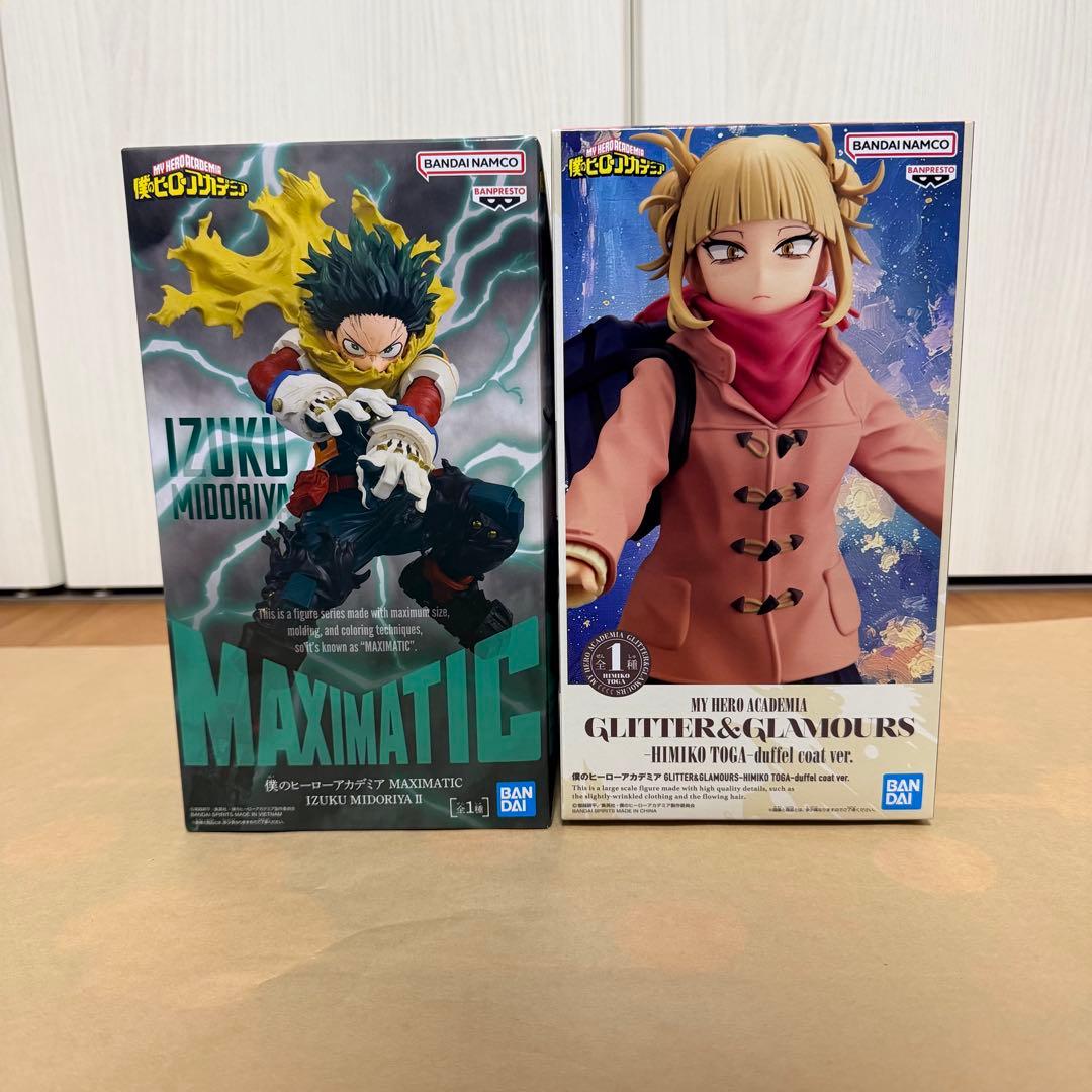 ヒロアカ　一番くじ　プライズ　フィギュアセット