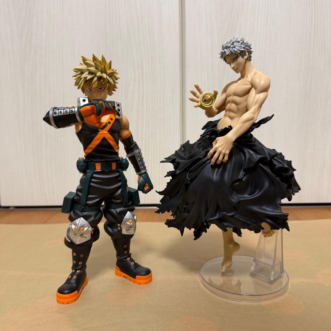 ヒロアカ　一番くじ　プライズ　フィギュアセット