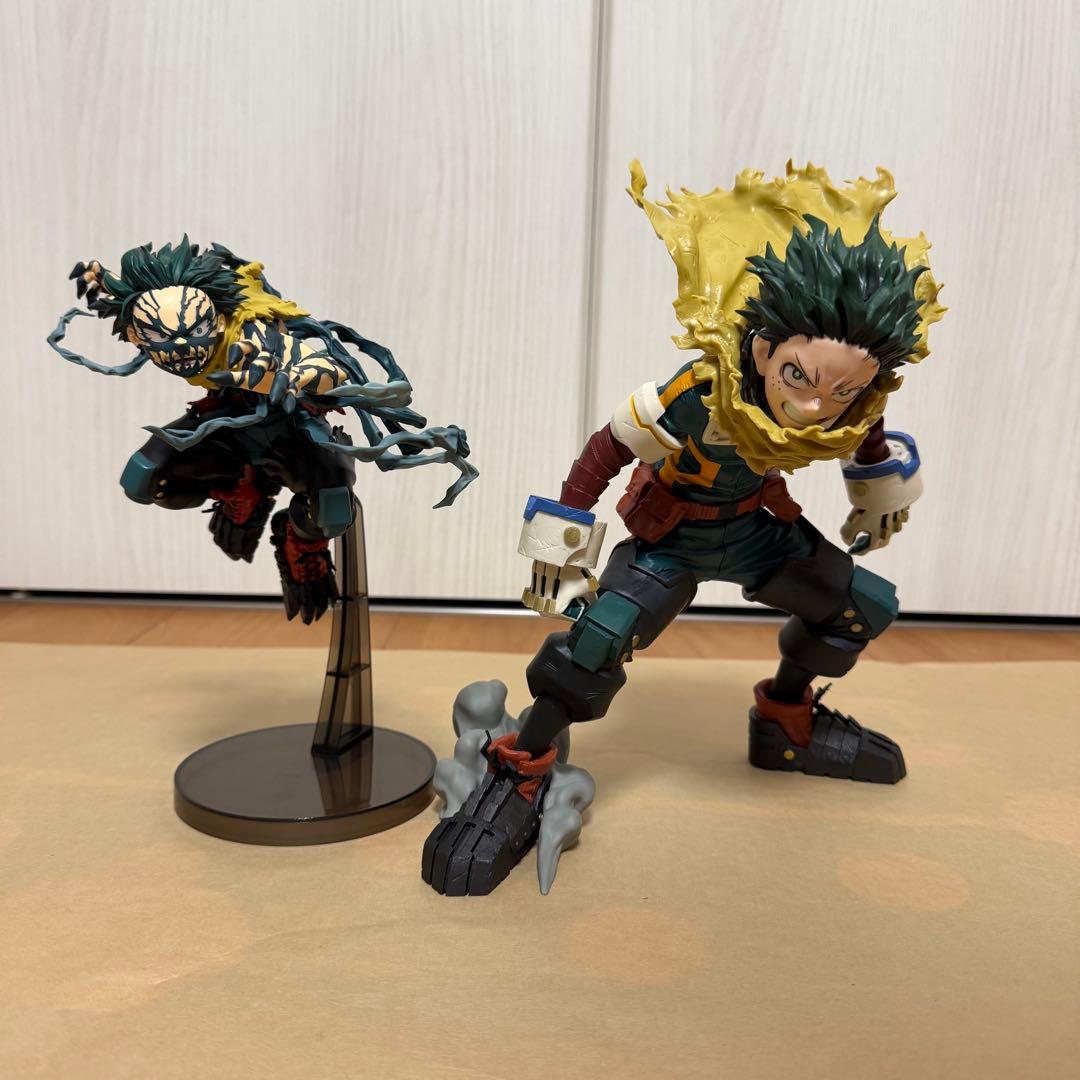 ヒロアカ　一番くじ　プライズ　フィギュアセット