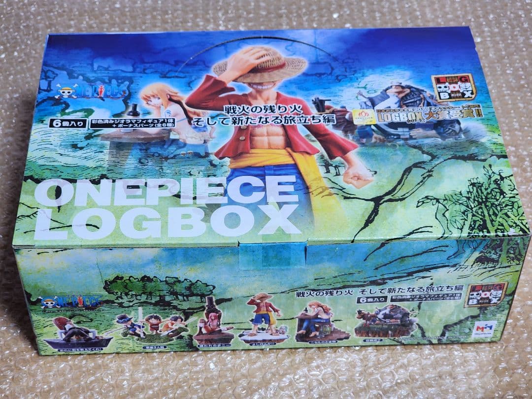 【完全未開封】ONEPIECE LOGBOX　ログボックス　フィギュア