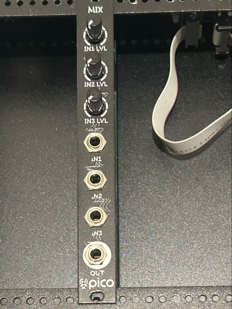 Erica synths pico mixer モジュラーシンセ ユーロラック