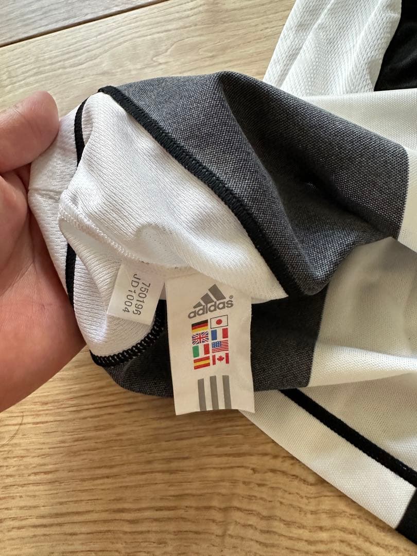 90s adidas ストライプ ゲームシャツ 日本製 美品 あいみょん