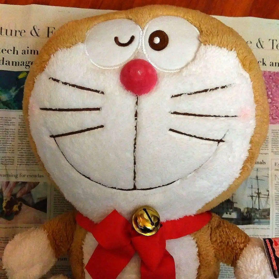 レトロ　ドラえもん　レアカラーBIGぬいぐるみショコラドリーム&ホワイトカラー