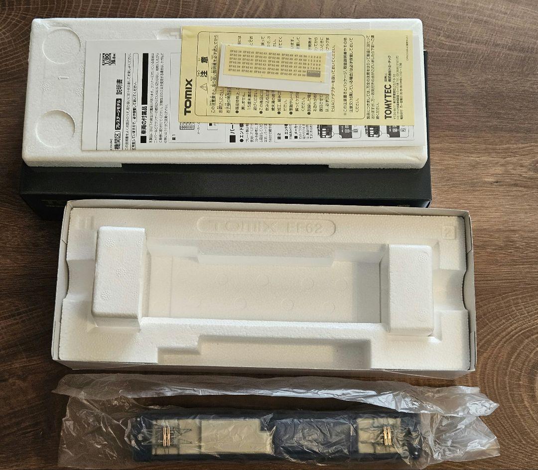 TOMIX 国鉄 EF62形電気機関車（2次形プレステージモデル） HO-178