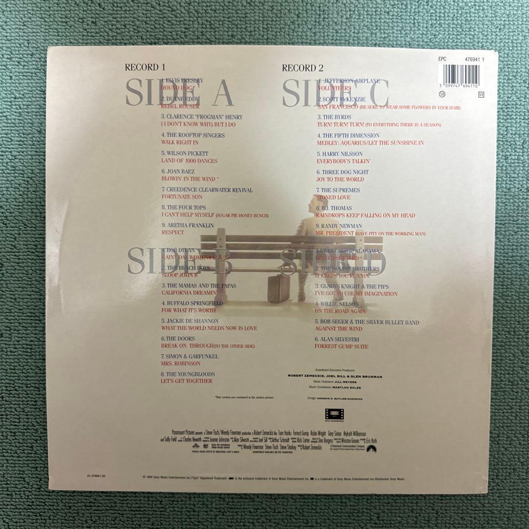 V.A.『Forrest Gump』LP レコード フォレスト・ガンプ 一期一会