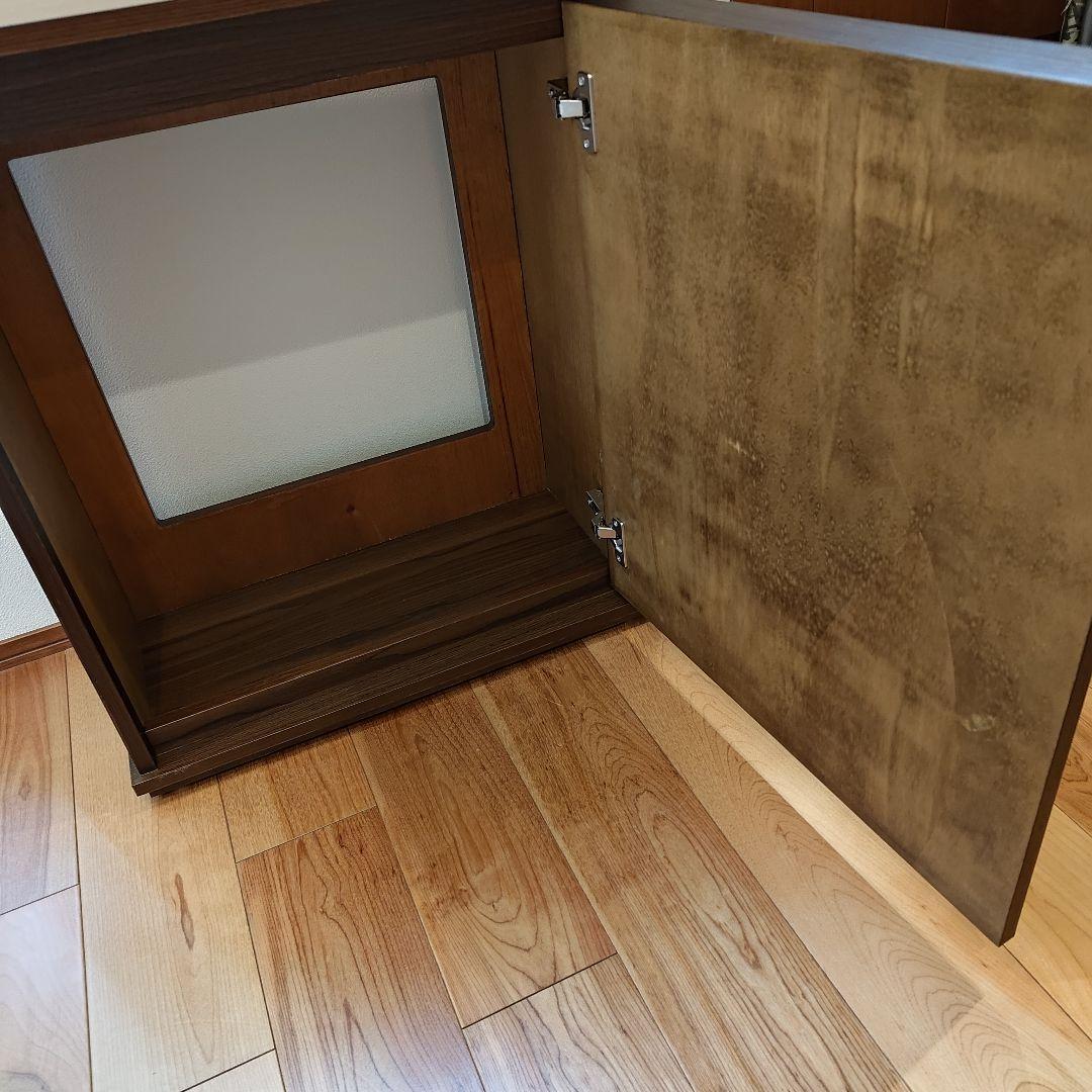 アクロ 水槽台 60*30*70 ウォルナット
