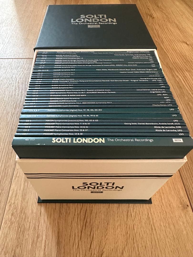 クラシック SOLTI London The Orchestral Recordings