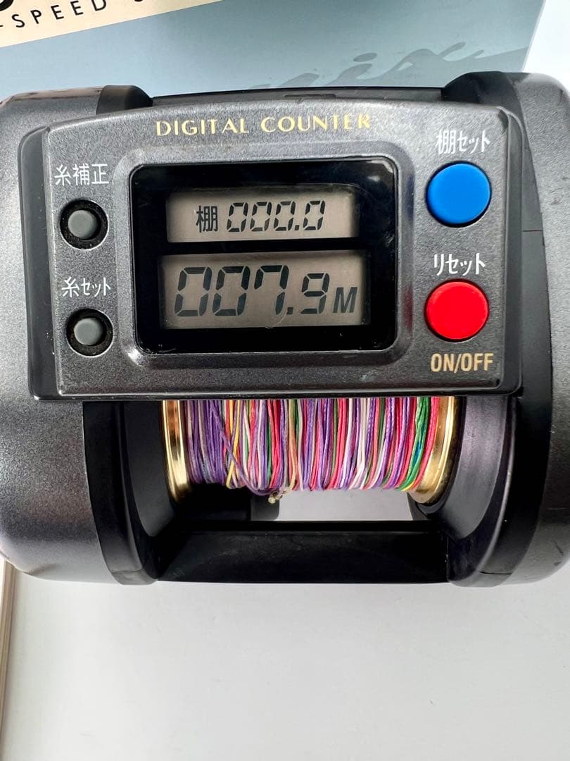 マミヤオーピー フェニックスLD-5500 デジタルカウンター 船用リール